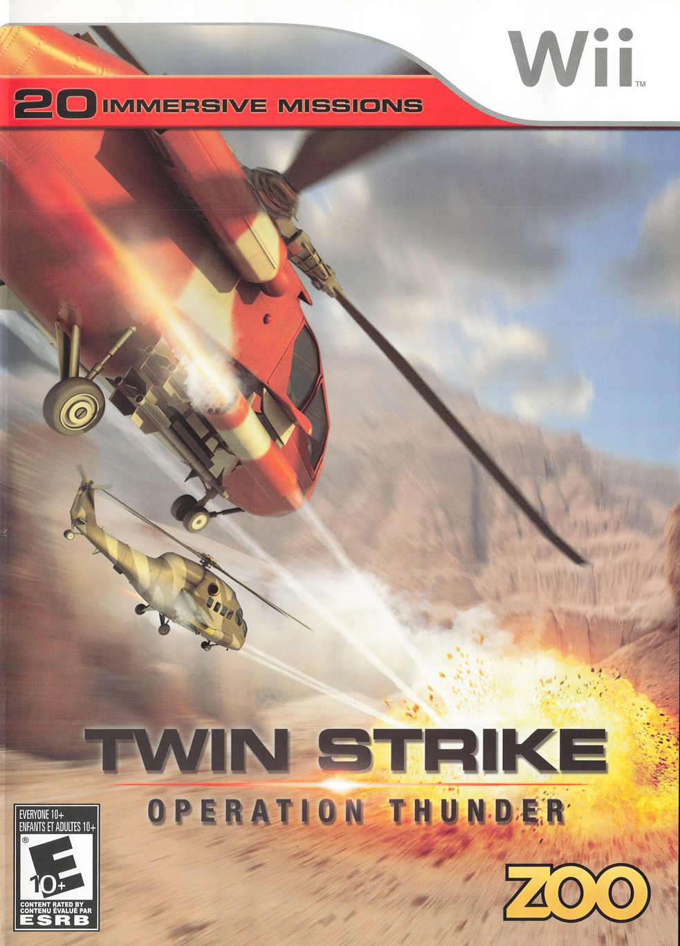 Twin Strike: Operation Thunder | Nintendo Wii