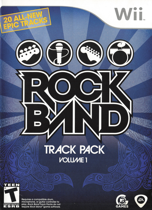 Rock Band: Track Pack - Volume 1 | Nintendo Wii