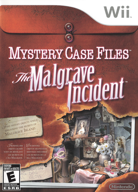 Mystery Case Files: The Malgrave Incident | Nintendo Wii
