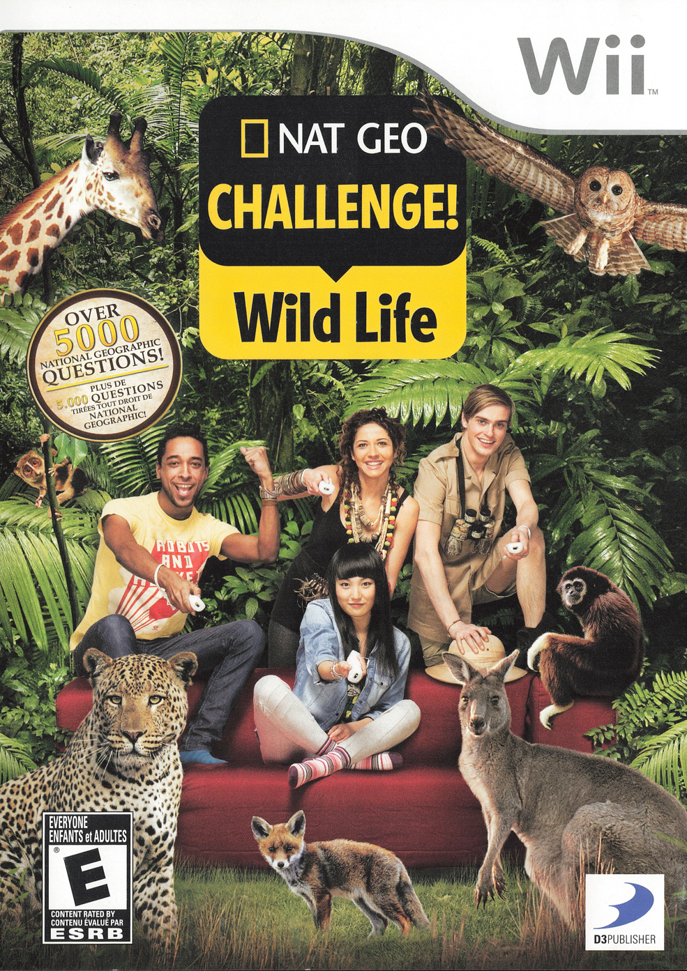 Nat Geo Challenge! Wild Life | Nintendo Wii