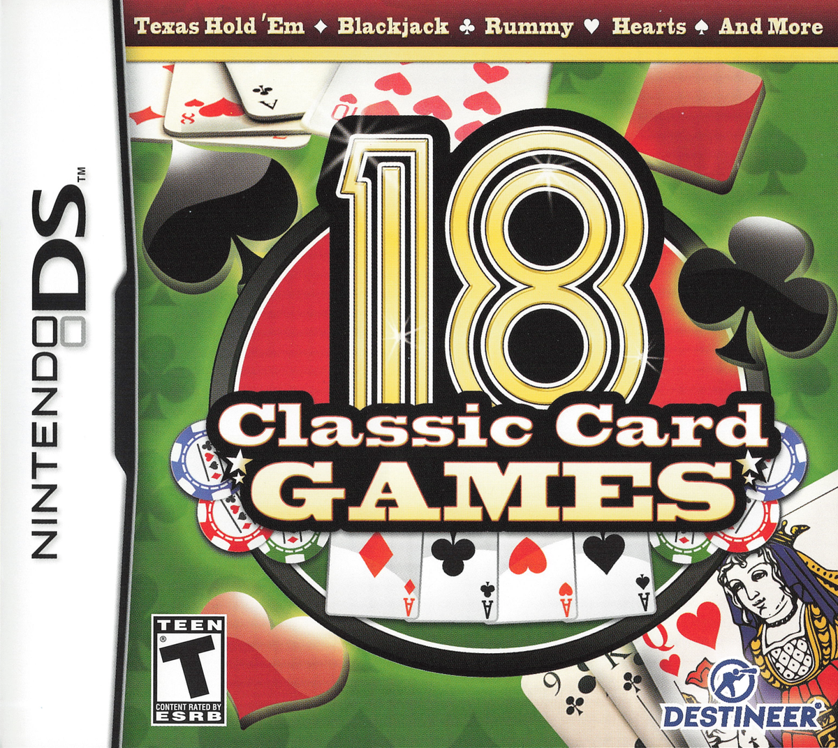 18 Classic Card Games | Nintendo DS