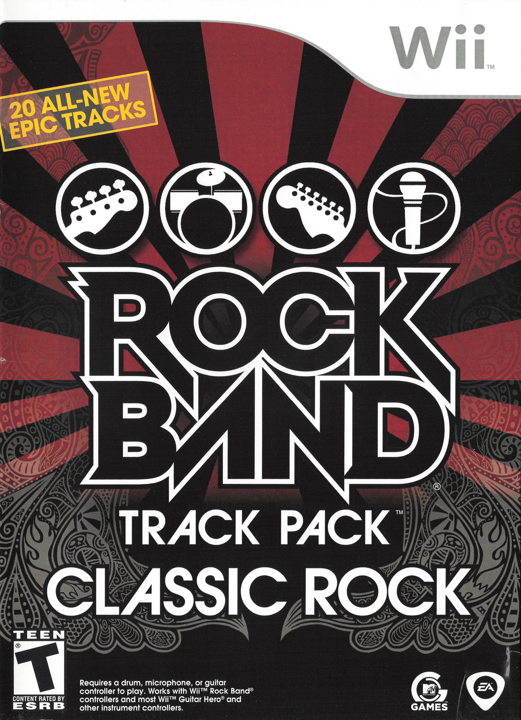 Rock Band: Track Pack - Classic Rock | Nintendo Wii