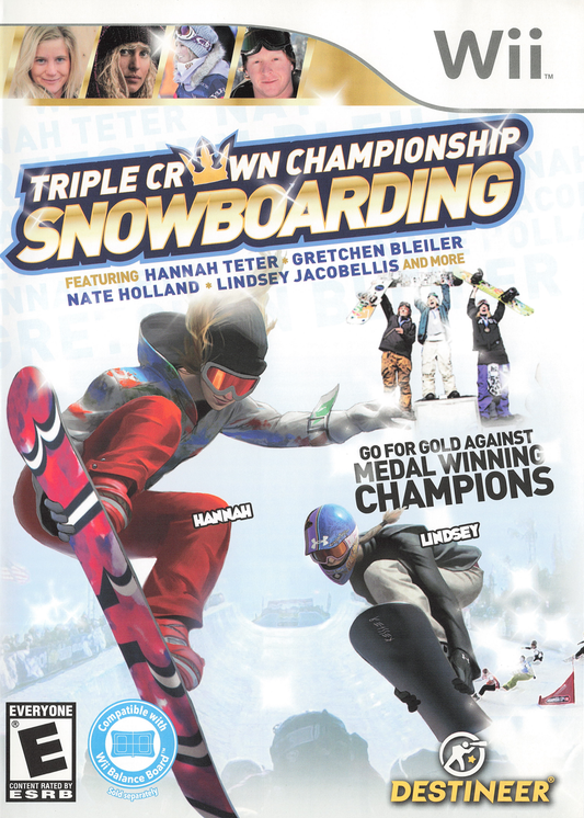 Triple Crown Championship Snowboarding | Nintendo Wii