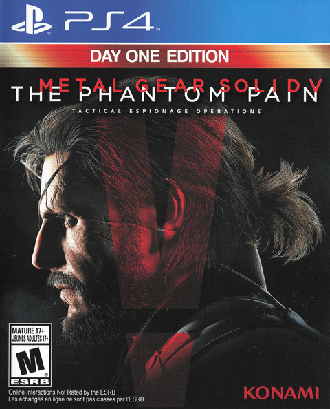 Metal Gear Solid V: The Phantom Pain (Day One Edition) | Sony PlayStation 4 | PS4