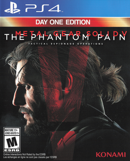 
Metal Gear Solid V: The Phantom Pain (Day One Edition) | Sony PlayStation 4 | PS4