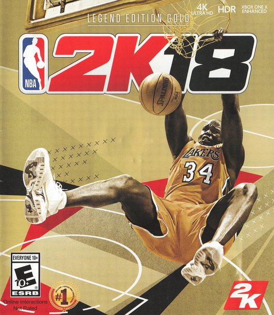 
NBA 2K18 (Legend Edition Gold) | Xbox One