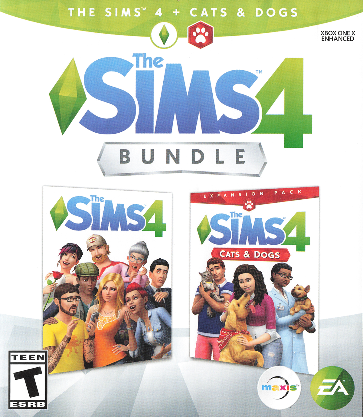 
The Sims 4 Bundle: Base Game + Cats & Dogs | Xbox One