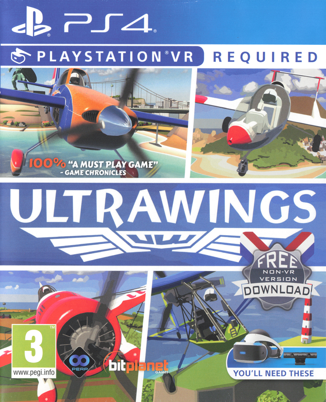 
Ultrawings | Sony PlayStation 4 | PS4 | PS:VR | PAL Region