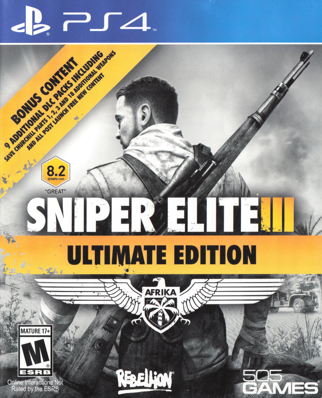 
Sniper Elite III: Afrika - Ultimate Edition | Sony PlayStation 4 | PS4
