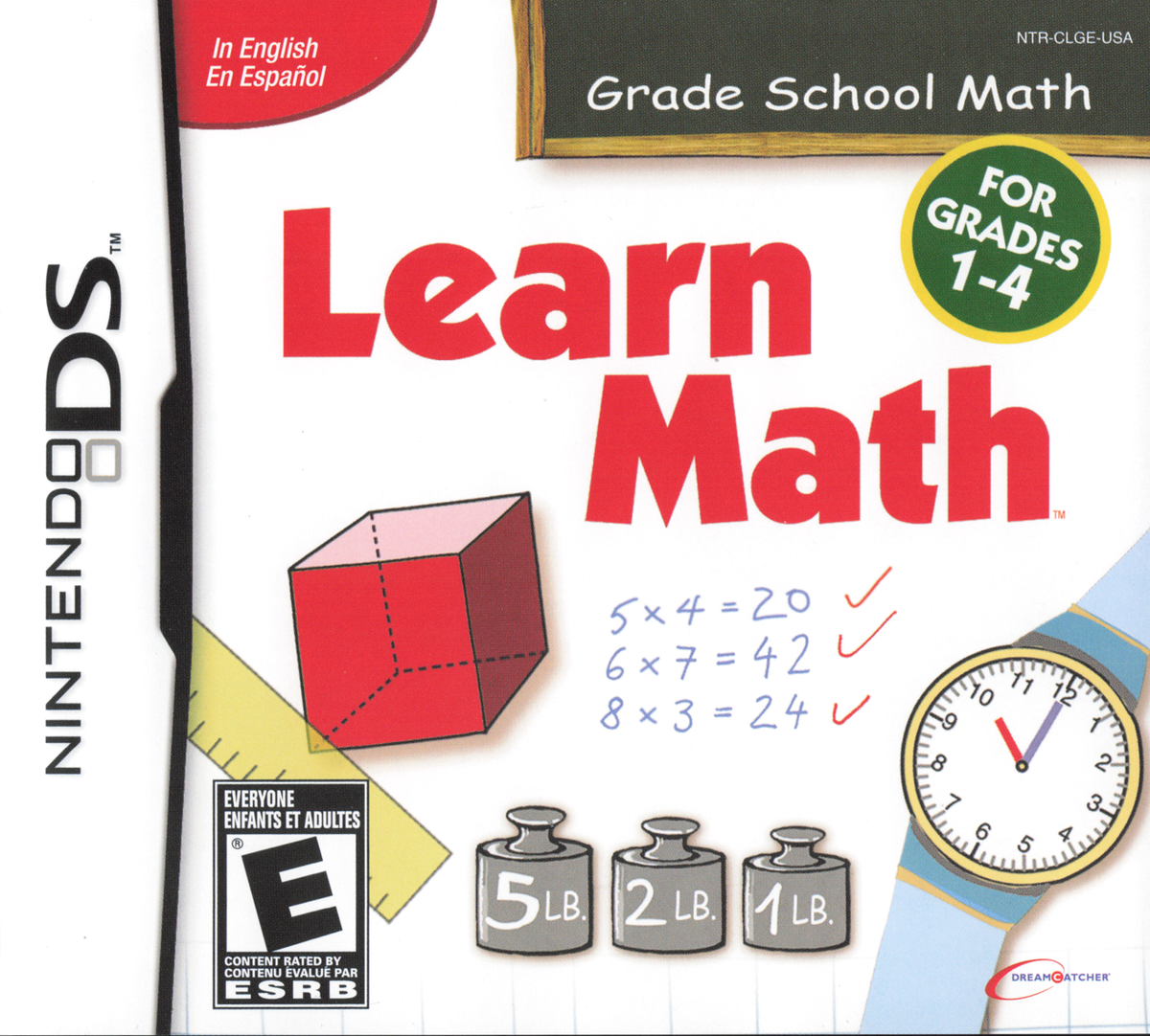
Learn Math: For Grades 1-4 | Nintendo DS