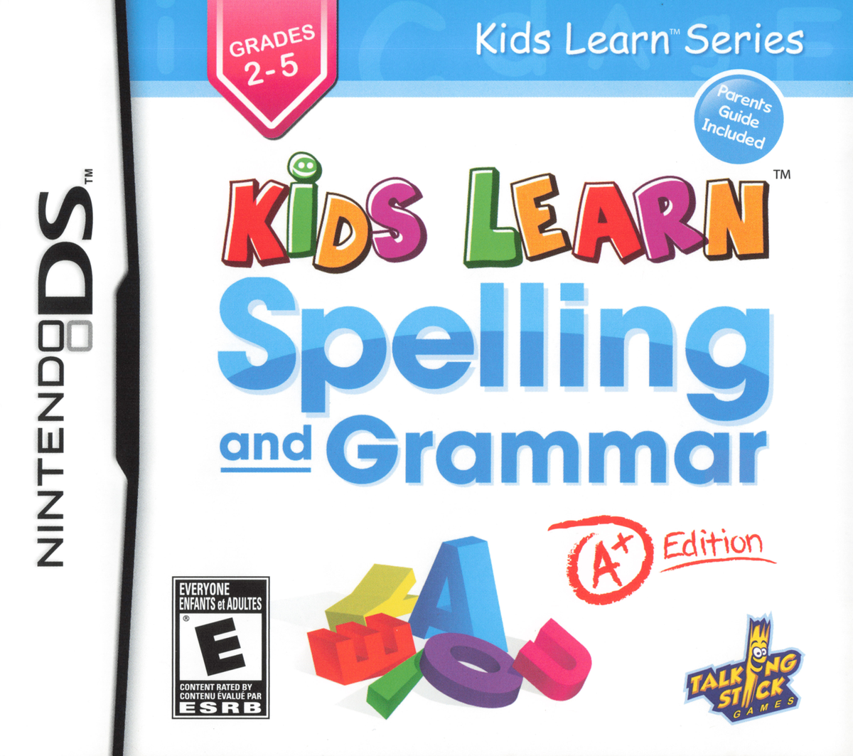 
Kids Learn Spelling and Grammar: A+ Edition | Nintendo DS