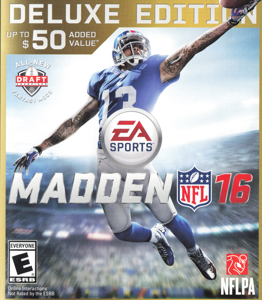 
Madden NFL 16 (Deluxe Edition) | Xbox One