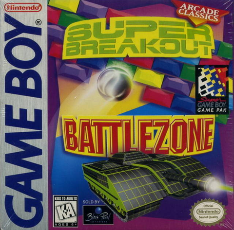 Arcade Classics: Battlezone/Super Breakout | Nintendo Game Boy