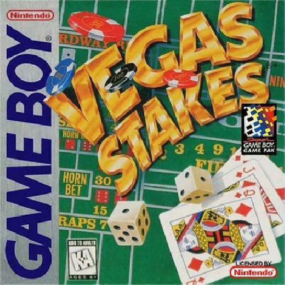 
Vegas Stakes | Nintendo Game Boy