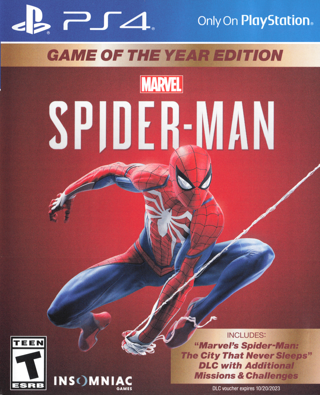 
Marvel Spider-Man: Game of the Year Edition | PlayStation 4 | PS4