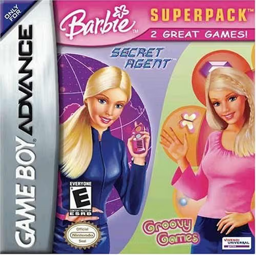 
Barbie Superpack: Secret Agent / Groovy Games | Nintendo Game Boy Advance