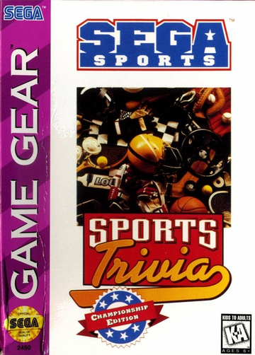 
Sports Trivia: Championship Edition | SEGA Game Gear