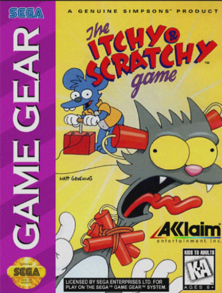 
The Itchy & Scratchy Game | SEGA Game Gear