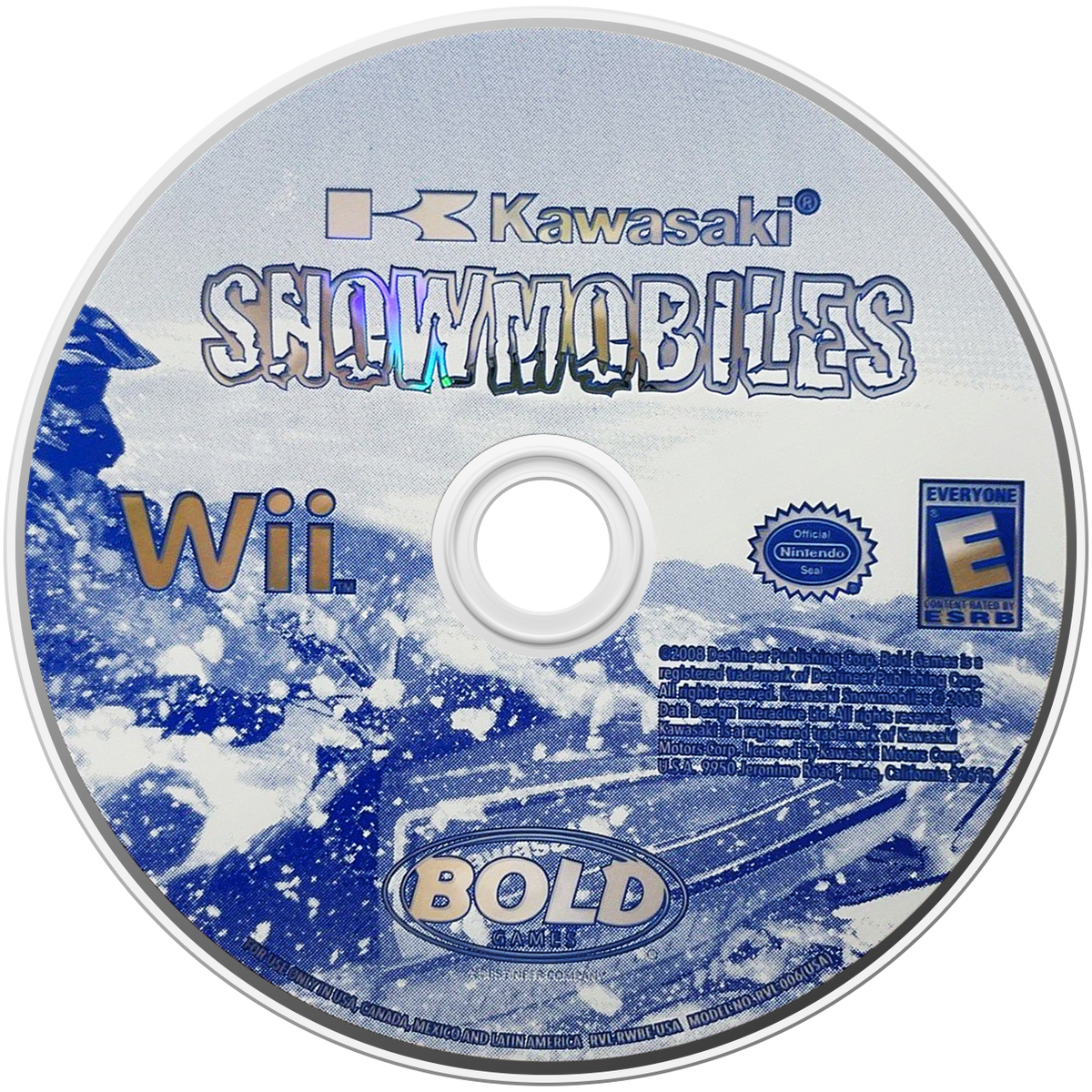 
Kawasaki Snowmobiles | Nintendo Wii | disc