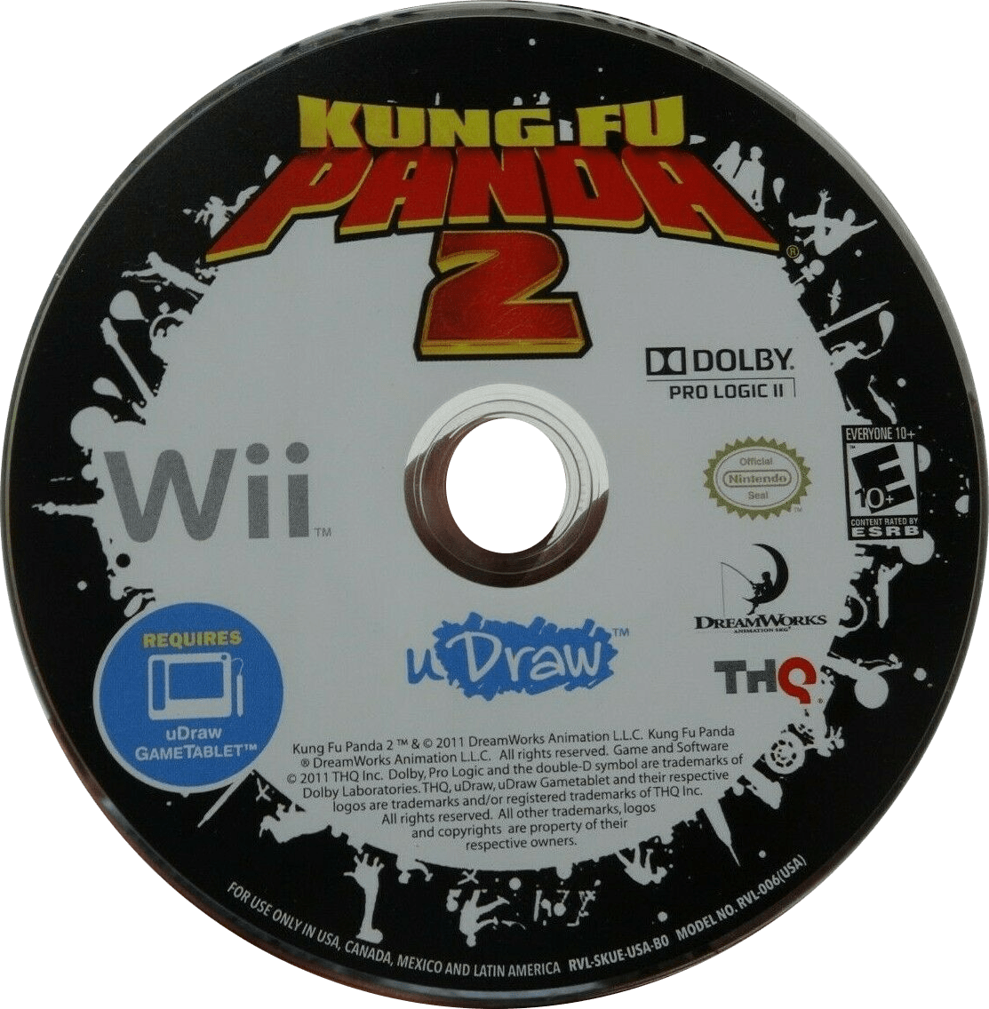
Kung Fu Panda 2 - UDraw | Nintendo Wii | disc | RVL-SKUE-USA-B0