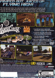 
L.A. Rush | PS2 | back cover | LaunchBox North America