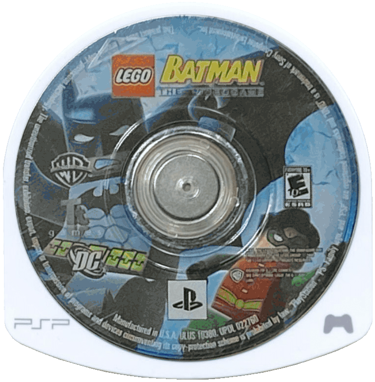 
LEGO Batman: The Videogame PSP North American UMD disc