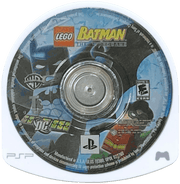 
LEGO Batman: The Videogame PSP North American UMD disc