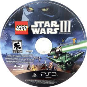 
LEGO Star Wars III: The Clone Wars | PlayStation 3 | North American disc | BLUS-30540 | Source: LaunchBox 12944