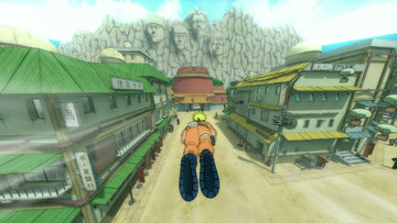 
Naruto: Ultimate Ninja Storm | PlayStation 3 | gameplay screenshot | Hidden Leaf Village exploration