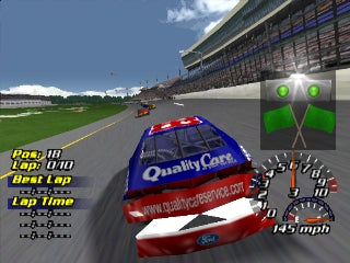 NASCAR 2001 | Sony PlayStation | PS1 | gameplay screenshot | SLUS-01263 | Source: PSXDataCenter ss3