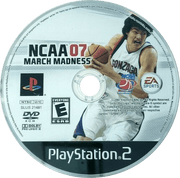 
NCAA March Madness 07 | PlayStation 2 | North American disc | SLUS-21481 | UPC 014633152982 | Source: LaunchBox