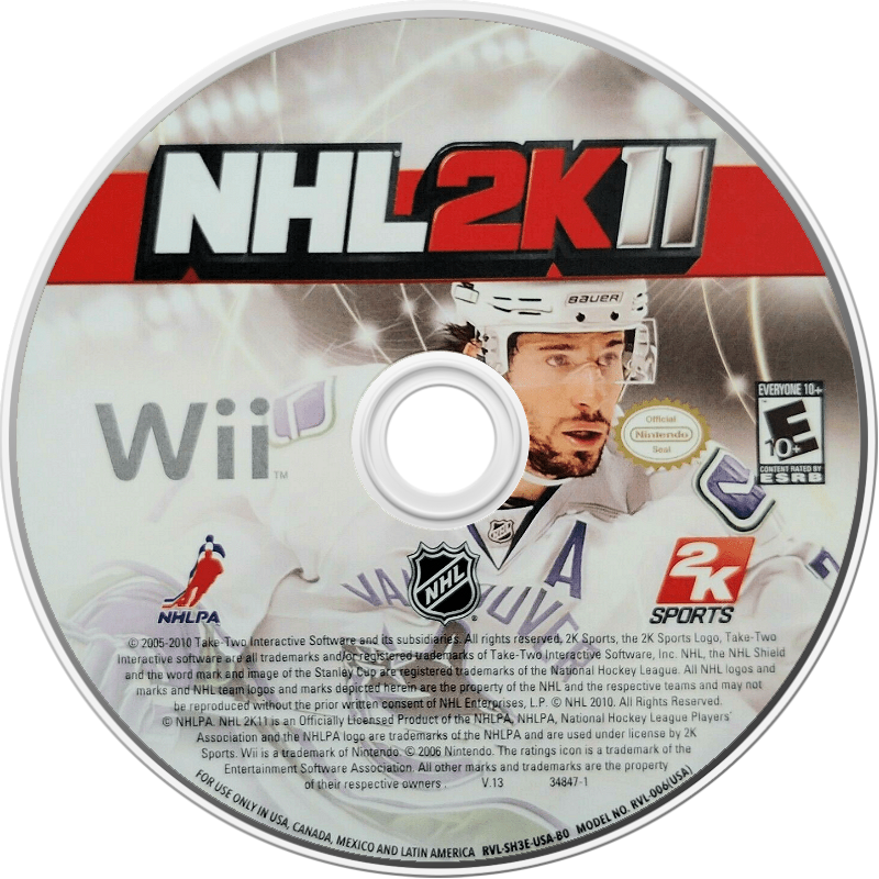 
NHL 2K11 | Nintendo Wii | disc
