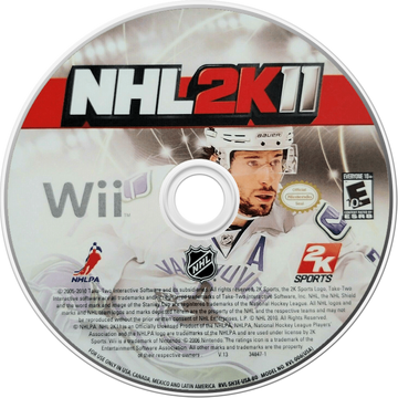 
NHL 2K11 | Nintendo Wii | disc