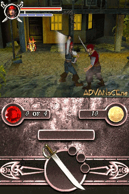 Pirates of the Caribbean: Dead Man's Chest | Nintendo DS | gameplay screenshot 1 | source=REG-Vault