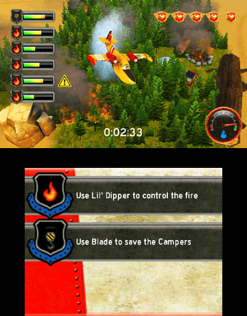 
Planes: Fire & Rescue | Nintendo 3DS | gameplay screenshot 2