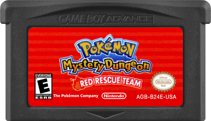 
Pokémon Mystery Dungeon: Red Rescue Team Nintendo Game Boy Advance game cartridge