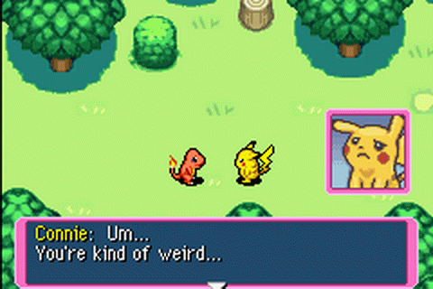 Pokémon Mystery Dungeon: Red Rescue Team Nintendo Game Boy Advance gameplay screenshot 1
