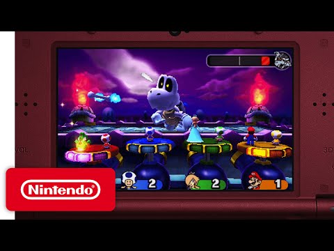 Mario Party: Star Rush | Nintendo 3DS | gameplay video 3 | Data by MobyGames.com