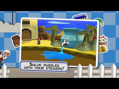 
Paper Mario: Sticker Star | Nintendo 3DS | gameplay video 4 | Data by MobyGames.com