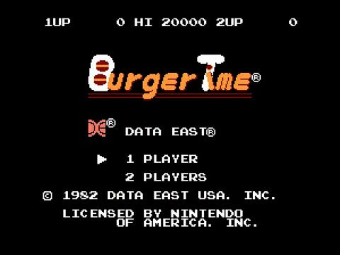 
BurgerTime | NES | gameplay