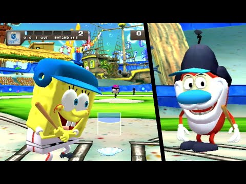 
Nicktoons MLB | Wii | gameplay