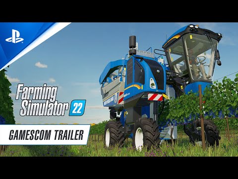 Farming Simulator 22 | PlayStation 4 | gameplay video 2 | Data by MobyGames.com