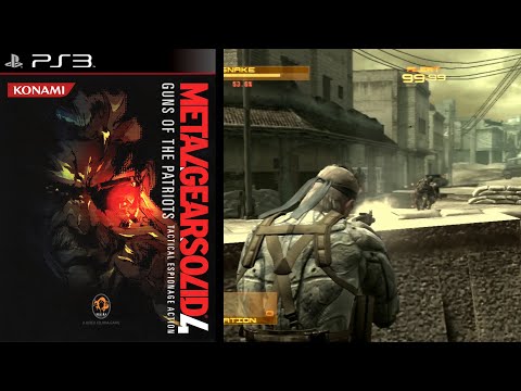 
Metal Gear Solid 4: Guns of the Patriots | PlayStation 3 | gameplay