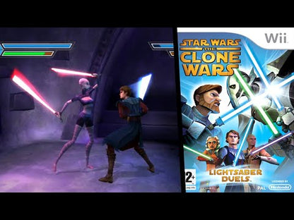 
Star Wars: The Clone Wars - Lightsaber Duels | Wii | gameplay