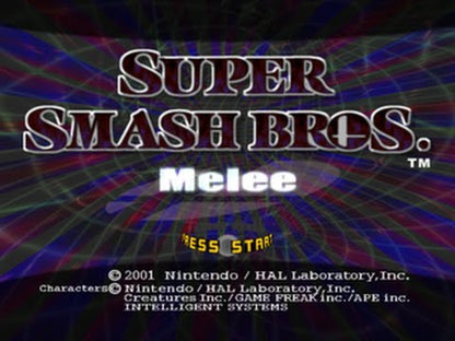 
Super Smash Bros.: Melee | Nintendo GameCube | gameplay | catalog reconciliation | identity checked against live provider metadata | identity-policy=exact-video-v4-year-identity