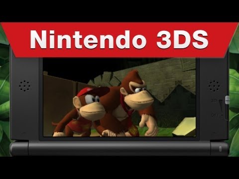 Donkey Kong Country Returns 3D | Nintendo 3DS | gameplay video 1 | Data by MobyGames.com