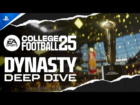 College Football 25 official Dynasty deep dive | PlayStation