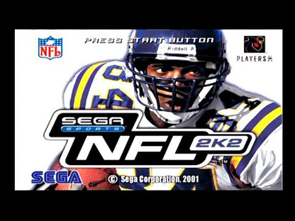 
NFL 2K2 | PlayStation 2 | gameplay