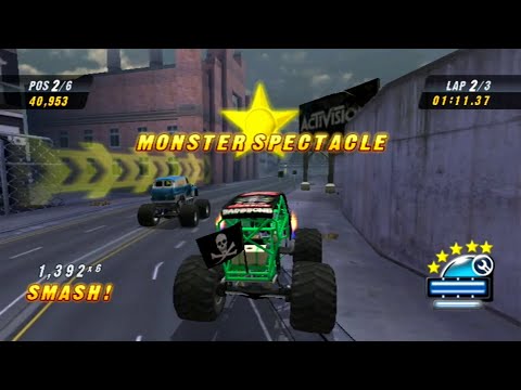 
Monster Jam: Urban Assault | Wii | gameplay