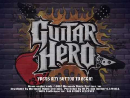 
Guitar Hero | PlayStation 2 | gameplay